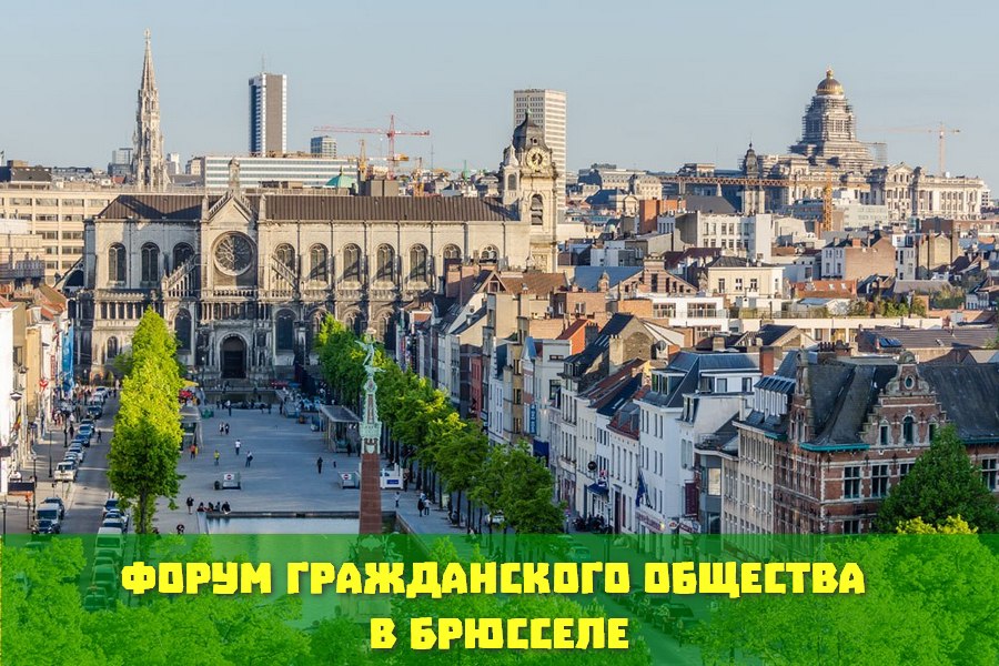 Форум гражданского общества в Брюсселе